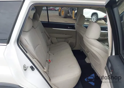 2011 Subaru Outback 2.5I Premium z USA, uszkodzony, nr VIN 4S4BRBCC4B3330866